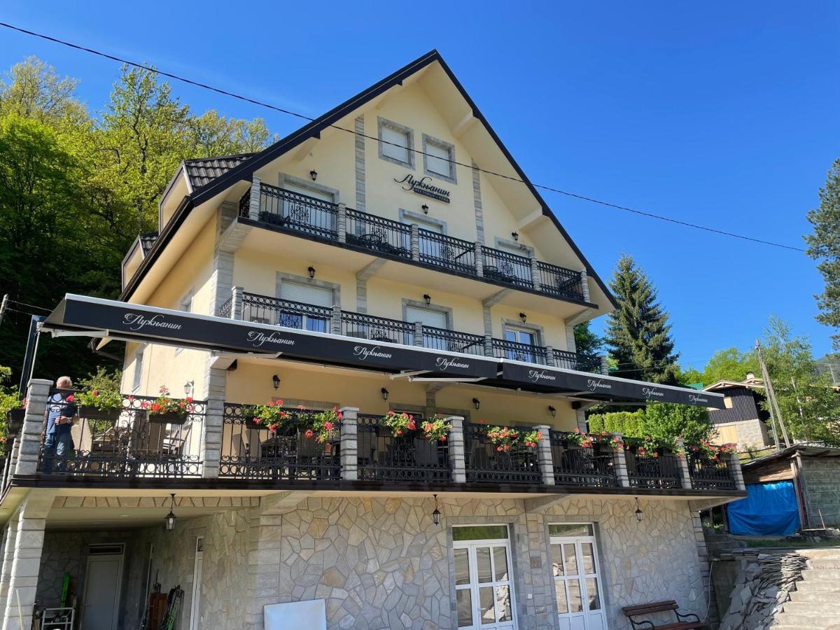 Hotel Luznjanin Restoran I Sobe Josanicka Banja Exterior foto